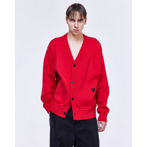 [파주점] 지제로 엠블럼 심리스 가디건 SH2KT806RD