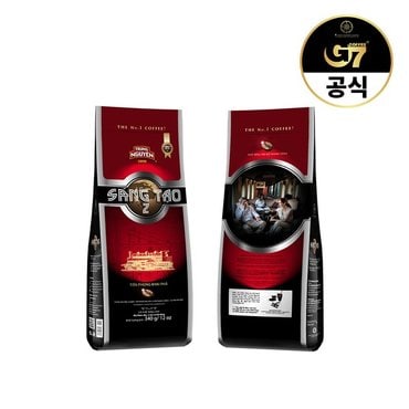 G7 쭝웬 상타오 2 원두커피 340g 내수용 베트남PKG    로부스타 원두 블랙 커피 믹스_P324056541