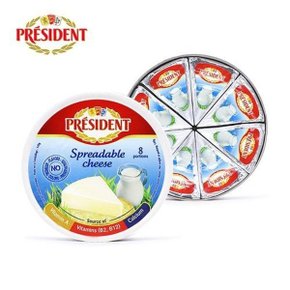 [보라티알](냉장) 프레지덩 스프레더블 치즈 (8포션) 140g x 3개