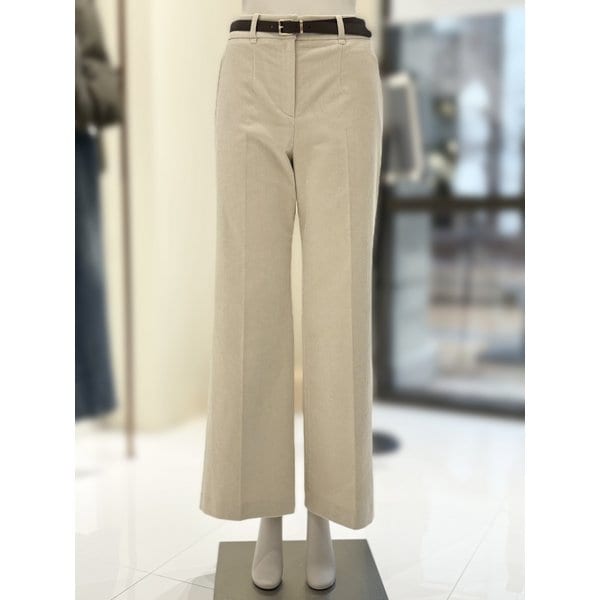 [부산점] [씨씨콜렉트] 벨티드 코듀로이 와이드 팬츠 (E254MSA135)