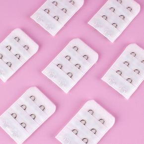 브라 조절用 연장 후크 화이트 필수 소품/화이트브라후크 화이트브라연장
