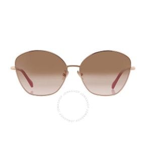 4664885 Jimmy Choo Brown Gradient Cat Eye Ladies Sunglasses