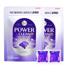 CLA 클라 파워클린 미니 국내생산 고농축 올인원 캡슐세제 4팩+세탁조클리너 증정