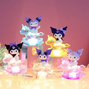 쿠로미피규어 4종 kuromi figure 산리오쿠로미 인테리어 소품 케이크장식 무드등