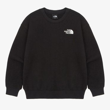 노스페이스 [노스페이스키즈 공식] NM5MR06S 키즈 애니-메이트 스웻셔츠_BLACK