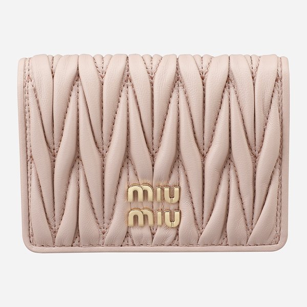 [시흥점] 6S 5MC103 AFPP F0236 마테라쎄 나파 카드 지갑 베이지 핑크