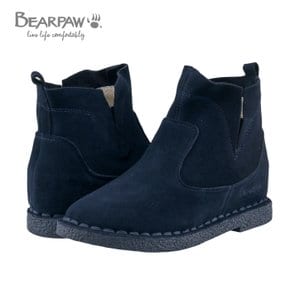 베어파우(BEARPAW) 여성 소가죽 키높이 부츠 비앙카 BIANCA 네이비 K3366015KC