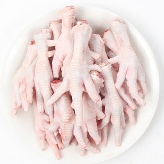  국내산 손질 닭발 뼈있는 닭발 통닭발 1kg 냉동