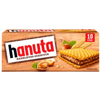  하누타 Hanuta 헤이즐넛 크림 웨이퍼 10개 220g