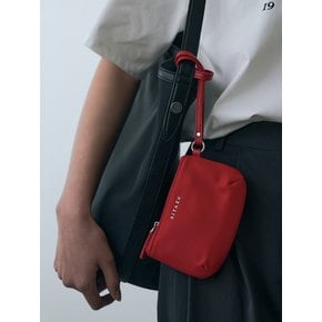 SIAC3125 Loop Nylon Mini Pouch_Red