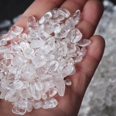  수정 원석 50g 자갈 투명 크리스탈 백수정 정화용 (WF38BCC)