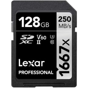 영국 렉사 sd카드 Lexar Professional 1667x 128GB SDXC UHSII Card Up To 250MB/s Read for Pho