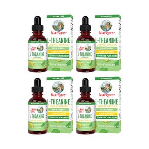 메리루스 슈가프리 어린이 엘테아닌 액상 리퀴드 드랍 60ml 4병 L-Theanine