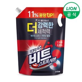 비트 강력 세탁 스트롱 세븐 액체세제 2.22L 리필 일반 드럼 겸용