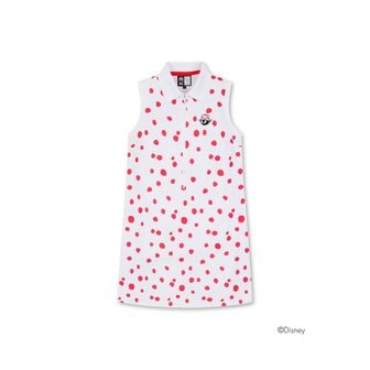 왁 Women Dalmatian Pattern Polo Dress_WWTCX24313REX