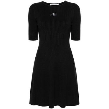 Calvin Klein [캘빈클라인] Short sleeve dress J20J223519BEH Black