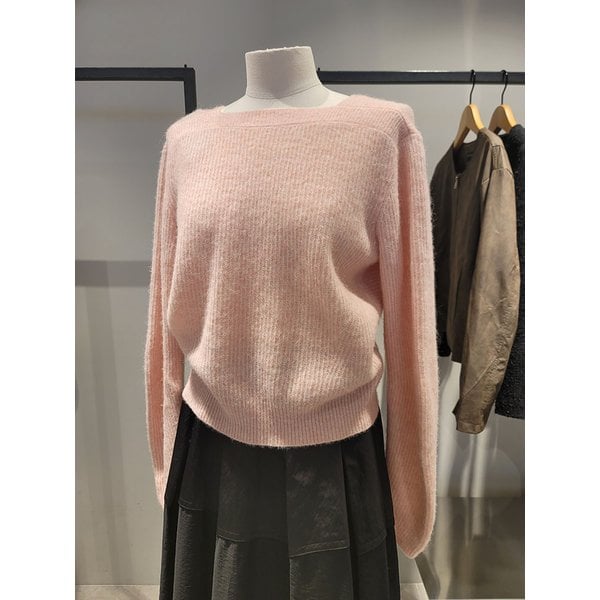 [여주점] 알파카 블렌드 뒷꼬임 니트(SAKP62461)