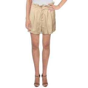 3968892 Cupcakes and Cashmere Leah Womens Paper Bag High Waist Dress Shorts