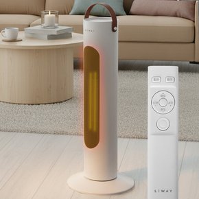히팅팬 에어스핀 리모컨 PTC 온풍기