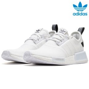 NMD R1 화이트 GY6067 남성 여성 커플 발 편한 흰색 헬스 여름 신발 가벼운 운동화