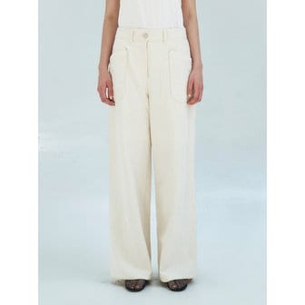 모한 TFR LINEN POCKET TROUSERS_2COLORS