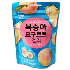 서주 요구르트 복숭아 맛 젤리 50g