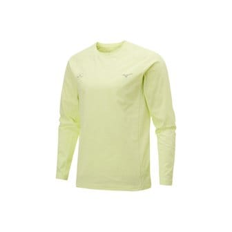 미즈노 신축성 착용감이 우수한 폴리 스트레치 소재의 긴팔티 RUNNING LONG SLEEVE_32YA350037