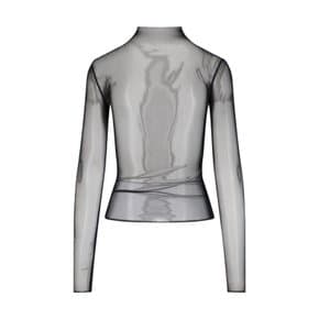[프랭키샵]  긴팔 티셔츠 SS25 TULIA LONG SLEEVE MESH TEEBLACK 7325082