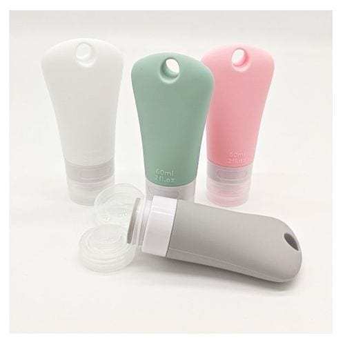 여행용 튜브형 공병세트 90ml 4개한세트