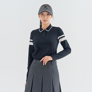 레노마골프 여성 소매 배색 요꼬 카라 티셔츠 RWTPN7101-199