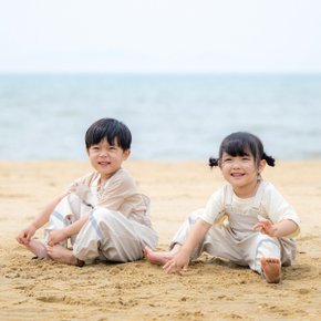 오버롤 방수 팬츠 유아 갯벌체험옷 해루질 아기 미술가운 어린이 가슴장화