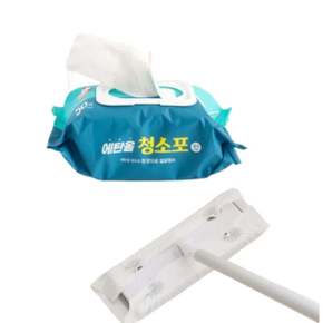 편한에탄올청소포50매 찌든제거티슈 청소포 걸레 바닥청소