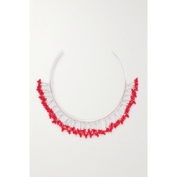 실버톤 비즈 초커 46376663162986568