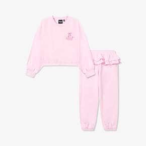 수정중 휠라 키즈 캐치!티니핑 X FILA KIDS 캉캉 셋업 LIGHT PINK EVR FK261FS07G003 650