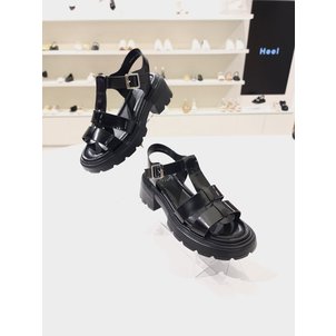 BABARA 바바라 5cm 벨크로 스트랩 샌들 AAH441