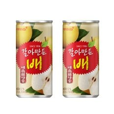 [코카콜라직영 H]  갈아만든 배 210ml캔 30입