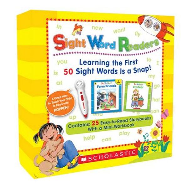 스콜라스틱 사이트 워드 리더스 Sight Word Readers Boxed Set (Book & CD) (팝펜에디션(팝펜미포함 ...