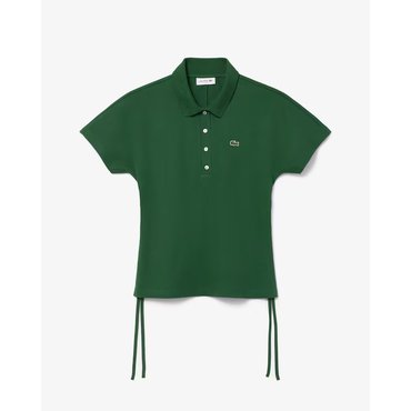라코스테 25SS 여성 드로우스트링 폴로셔츠  PF9589-55G 132