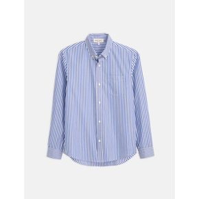 Mill Shirt in Mixed Stripe Blue (VV2960AX2P)