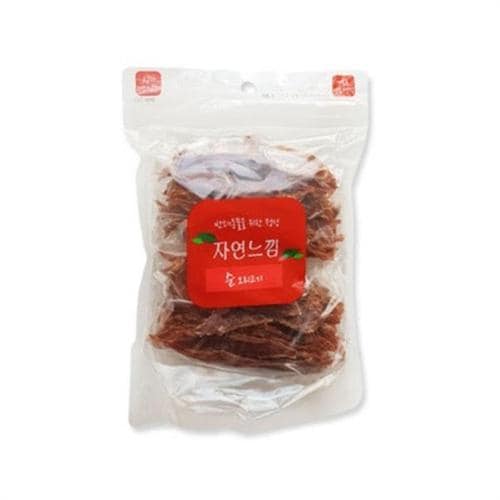 반려견용 저칼로리 순수 오리육포 200g 애견디저트 닭(1)