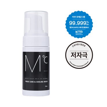 엠도씨 프라이드 케어 앤 쿨링 워시 100ml (남성 청결제)