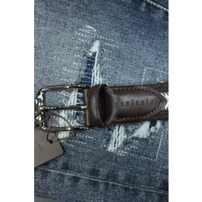 이태리직수입 2COLOR 투톤배색 스판꽈배기벨트 f-abelt52