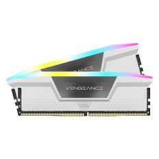 CORSAIR VENGEANCE RGB DDR5 RAM 32GB (2x16GB) 6000MHz CL30 Intel XMP iCUE - 호환 컴퓨터