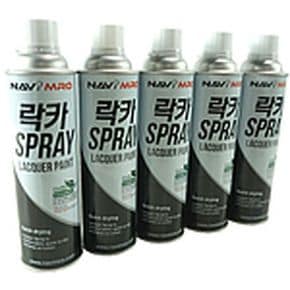 락카 스프레이 420ml 백색 1EA 은색 1EA 적색 1EA 진