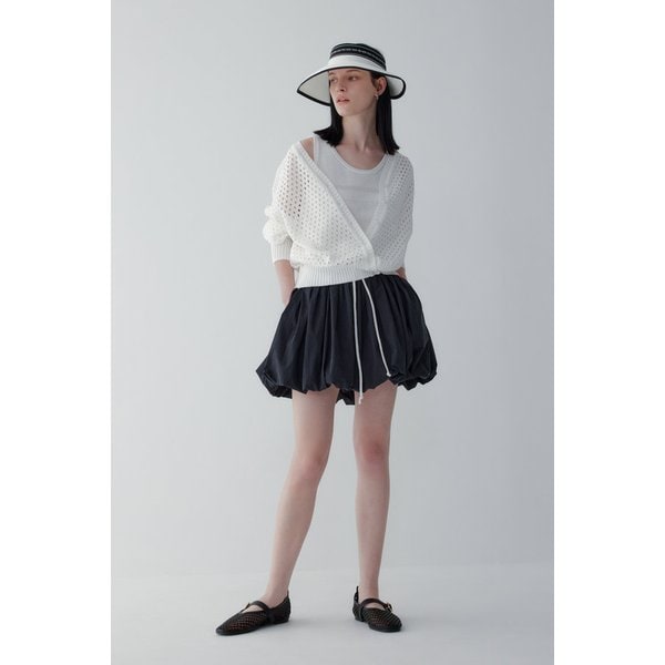 셔링 디테일 볼륨 스커트 7115335R01199