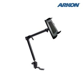 TABPB-HD001 아콘 ARKON 푸쉬 버튼 차량용 보조석 태블릿 거치대 - 헤비듀티 22 2관절 시트 레일/보조석 고정 볼트 고정식 (56cm)