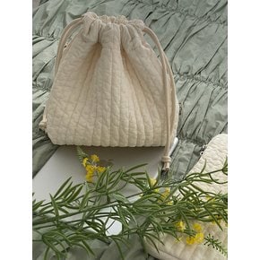 string pouch _ Soft cream