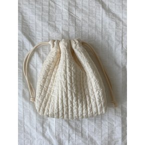 string pouch _ Soft cream