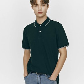 남자 봄 여름 가을 티핑 폴로 반팔 티셔츠 551001