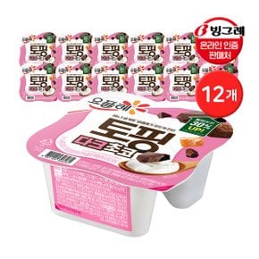 요플레 토핑 다크초코 125g 12입_P353346014